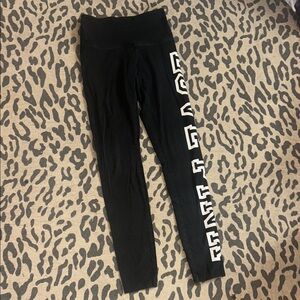 PINK Victoria's Secret Black Yoga Leggings